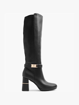 Jessica Simpson Stivale Emetta Sopra Il Ginocchio: Finta Pelle Scamosciata Blu, Tacco 8,4 Cm, Taglia 41 EU