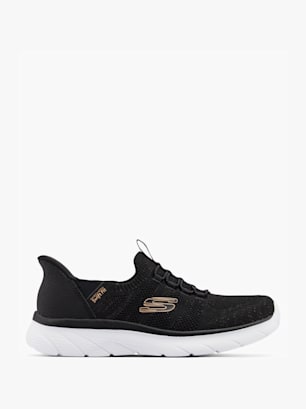 Skechers Slip On Sneaker Schwarz