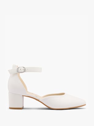 Easy Street Tacones Blanco