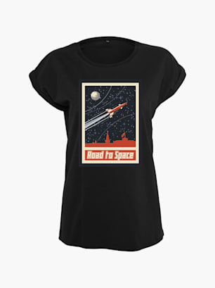 Mister Tee T-Shirt Czarny