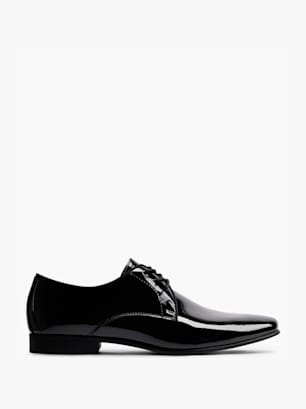 AM SHOE Poslovni čevlji Črna