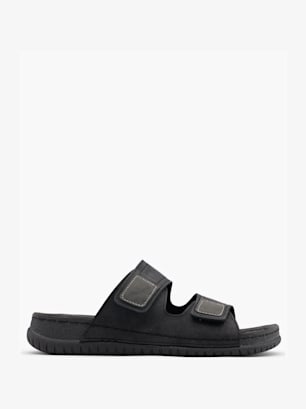 Björndal Sapato de casa aberto Preto