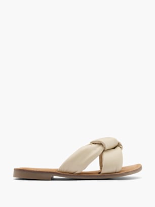 Claudia Ghizzani Slip in sandal Offwhite