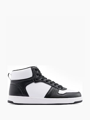 Graceland Hoher Sneaker Schwarz