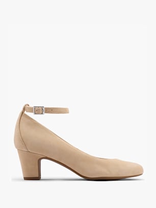 5th Avenue Tacones Beige