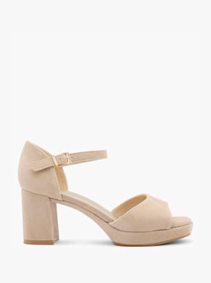 5th Avenue Tacones Beige