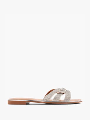 Catwalk Slip-in sandal silver
