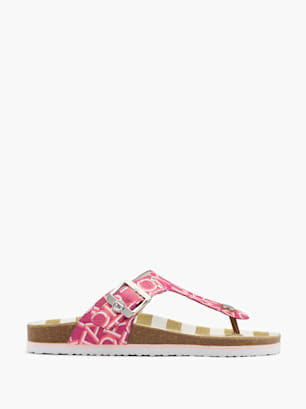 TOM TAILOR Sandal med tå-split Pink