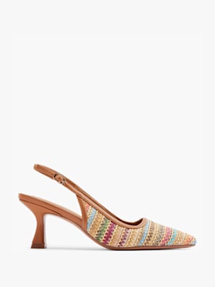 Catwalk Slingpumps Braun