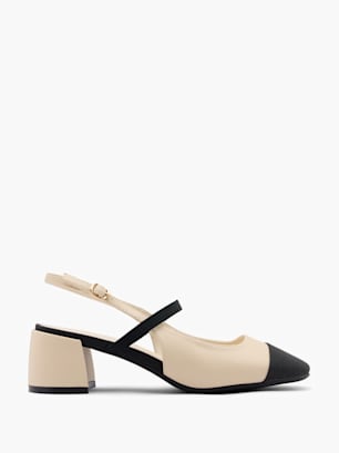 Graceland Pantofi sling Bej