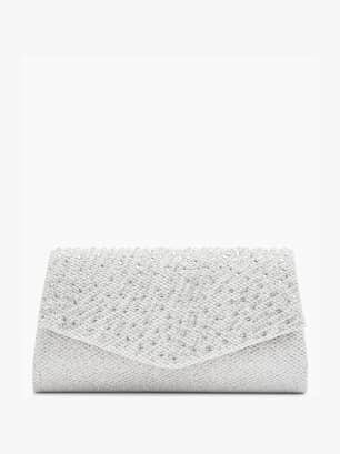 Catwalk Clutch Silber