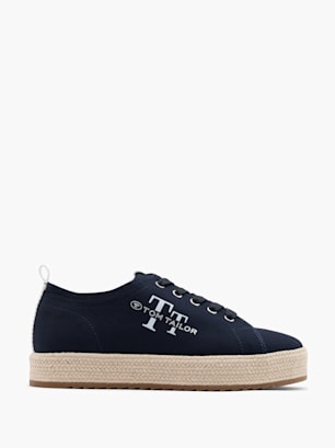 TOM TAILOR Plitke cipele Plava