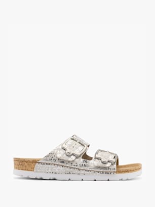Rieker Pantolette Silber