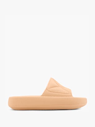 Blue Fin Slides Apricot
