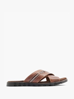 Gallus Slip in sandal Brun