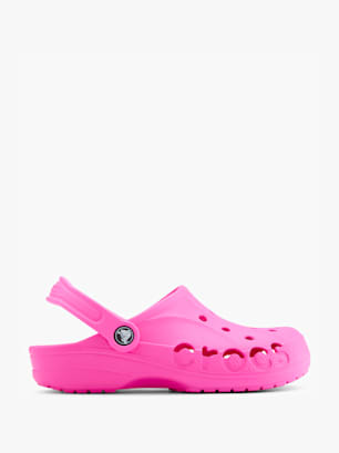 Crocs Piscina e chinelos cor-de-rosa