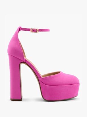 Catwalk Pantofi cu toc roz