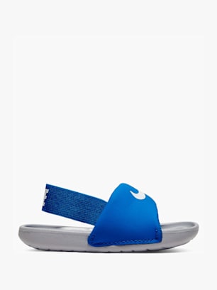 Nike Piscina e chinelos azul