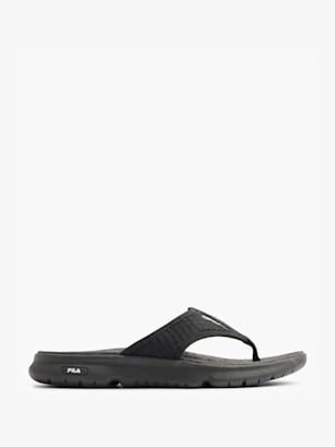 FILA Sandal med tårem Svart