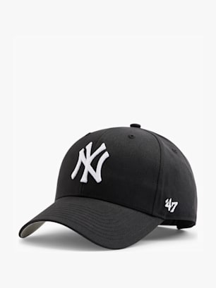 New York Yankees Шапка с козирка Черен