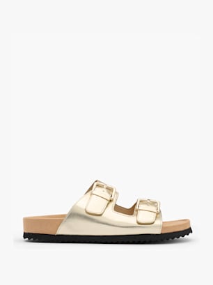 Graceland Pantolette Gold