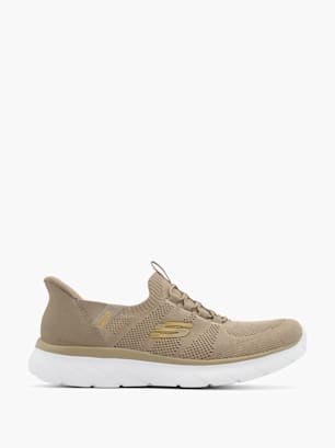 Skechers Slip On Sneaker Taupe