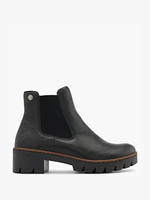 Rieker Botine Negru