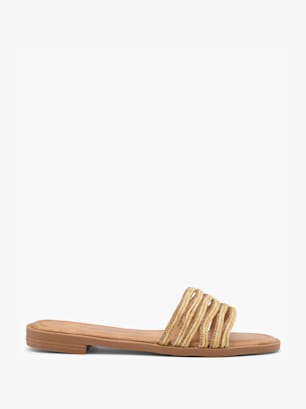 Claudia Ghizzani Slip-in sandal beige