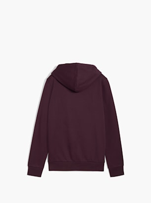 PUMA Sweat à capuche Bordeaux