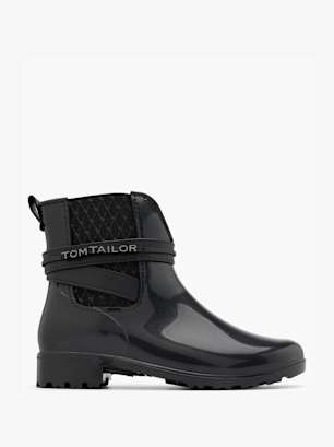 TOM TAILOR Chelsea Boot Schwarz