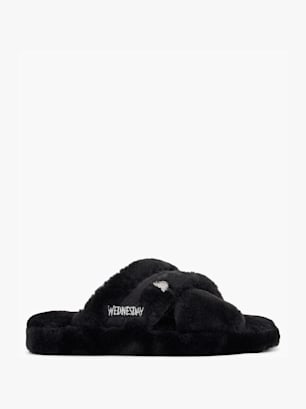 [Imagen: wednesday-zapatilla-de-casa-negro-39244-1]