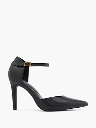 Catwalk Spangenpumps Schwarz