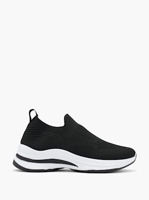 Graceland Slip On Sneaker Schwarz