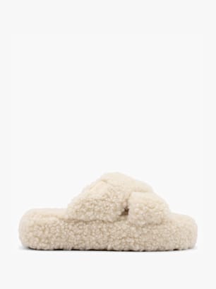 ESPRIT Åben hjemmesko Offwhite