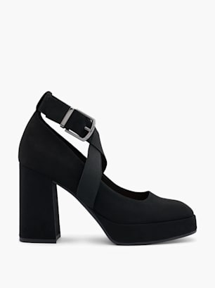 Catwalk Spangenpumps Schwarz