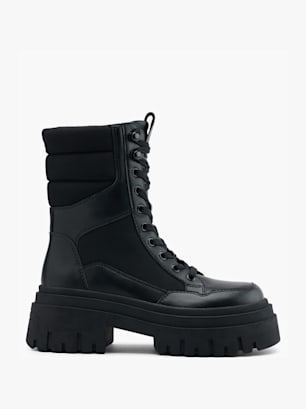 Wednesday Schnürboots Schwarz