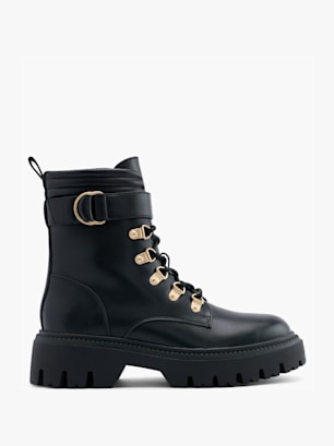 Catwalk Schnürboots Schwarz