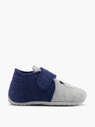 elefanten Chaussons Bleu