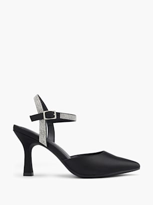 Catwalk Décolleté con cinturino Nero