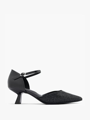 Catwalk Spangenpumps Schwarz