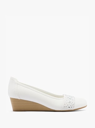 Easy Street Escarpins Blanc