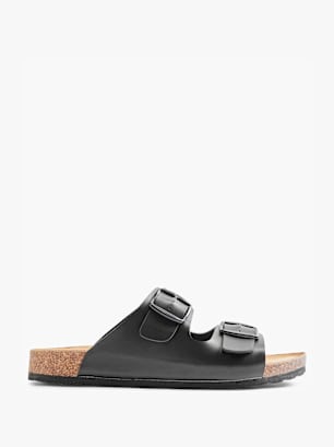 Björndal Zapatillas de casa abiertas Negro