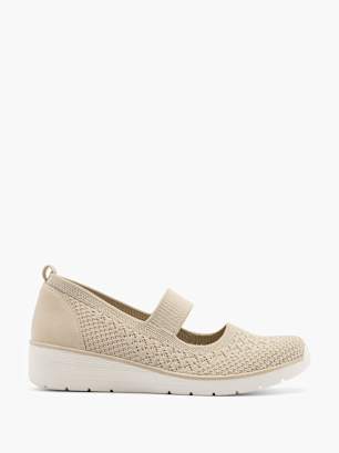 Easy Street Zapato bajo Beige