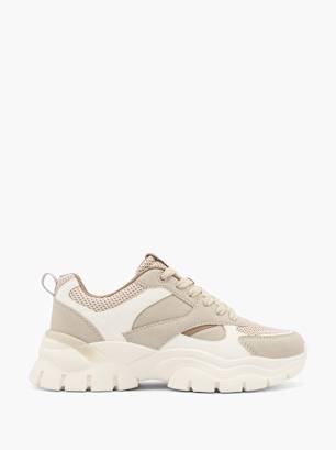 Graceland Sneakersy chunky Beżowy