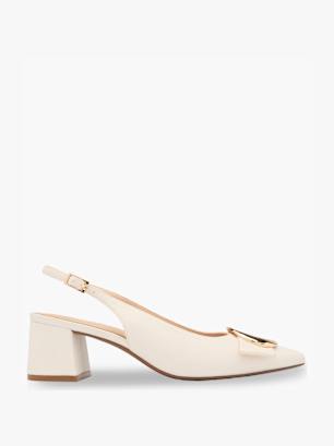 Catwalk Slingback pump Beige