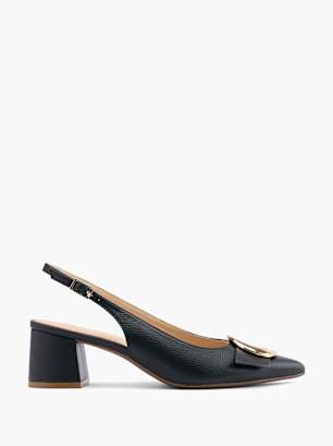 Catwalk Décolleté con cinturino Nero