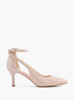 Graceland Spangenpumps Nude