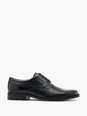 AM SHOE Poslovne cipele Crna