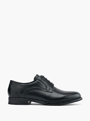 AM SHOE Poslovne cipele Crna