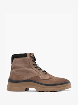 CAFE MODA Bottes à lacets Beige